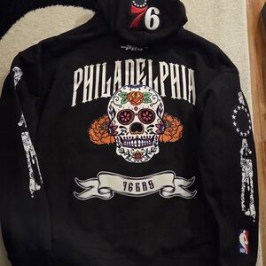 PHILADELPHIA 76ERS 'DAY OF THE DEAD' HOODIE